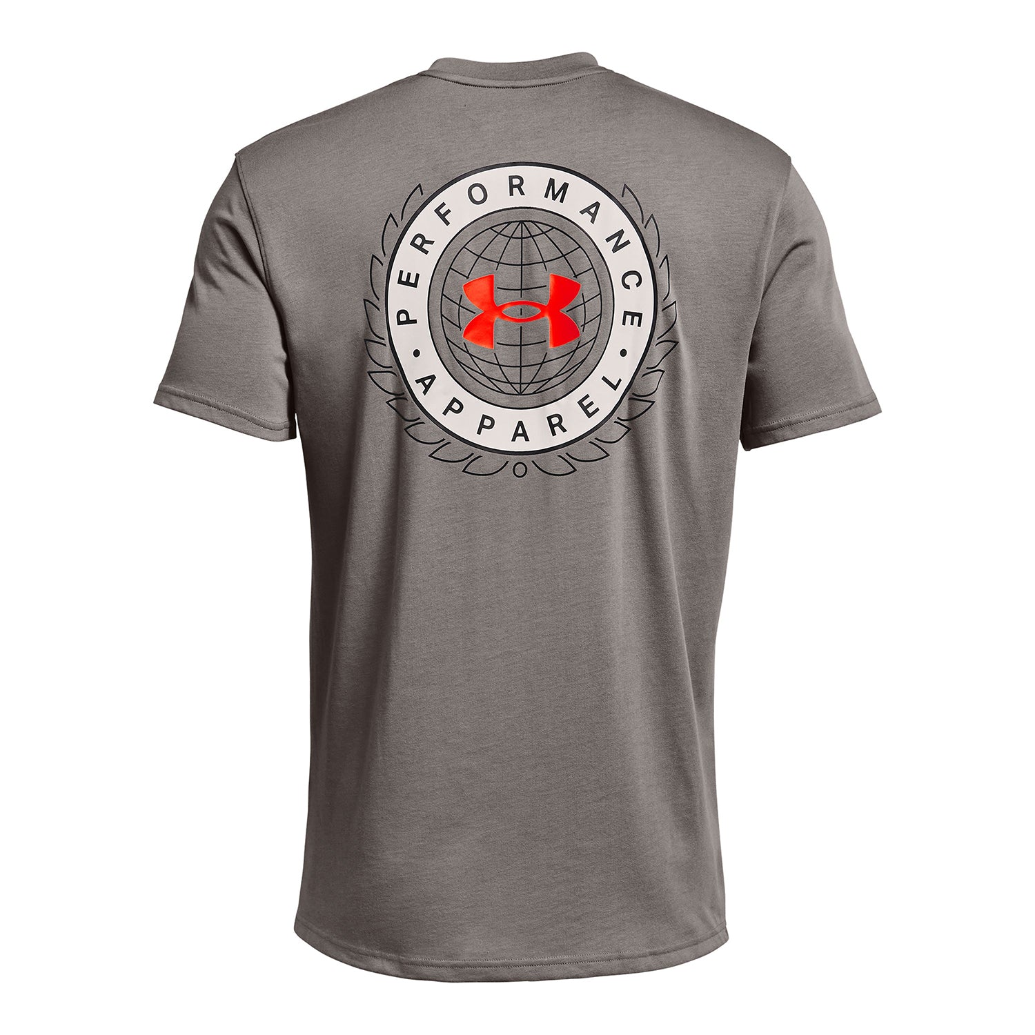 Polera manga corta UA Alma Mater Crest para hombre