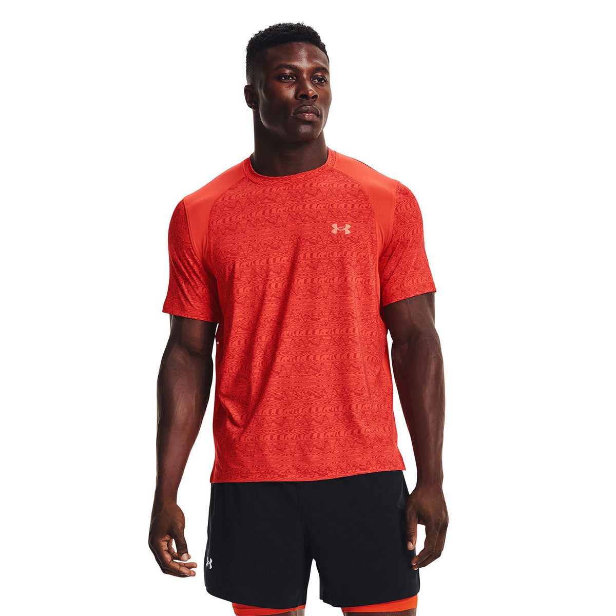 Polera  UA Iso-Chill Run 200 Print para hombre