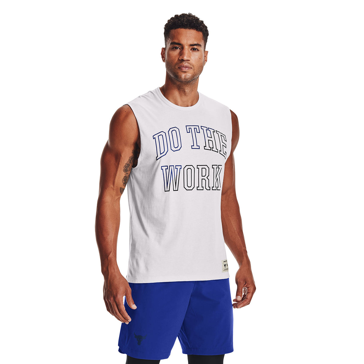 Polera sin mangas Project Rock Show Sweat para hombre