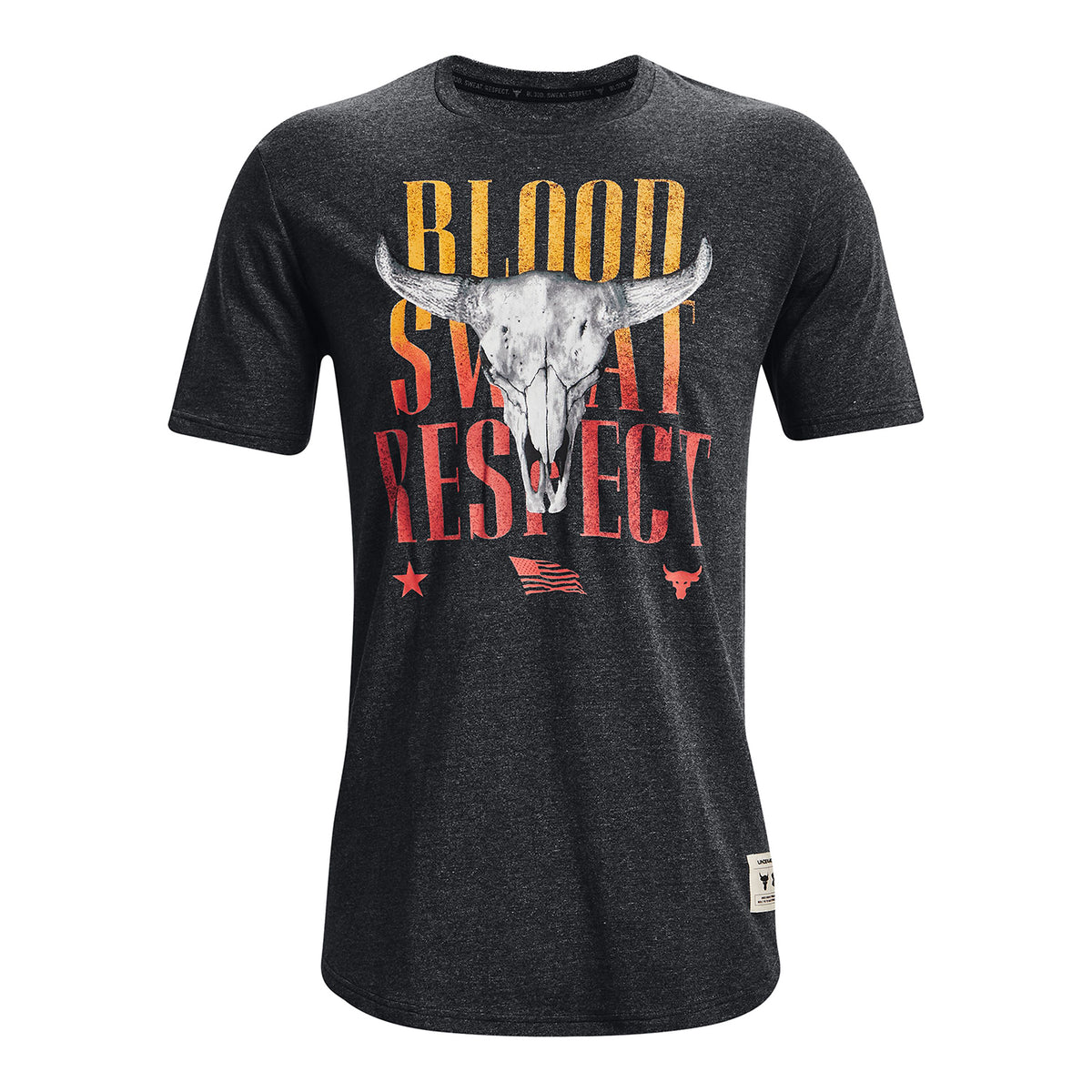 Polera manga corta Project Rock Outlaw BSR para hombre