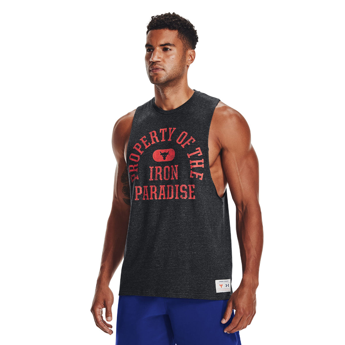 Polera sin mangas Project Rock Property Of para hombre