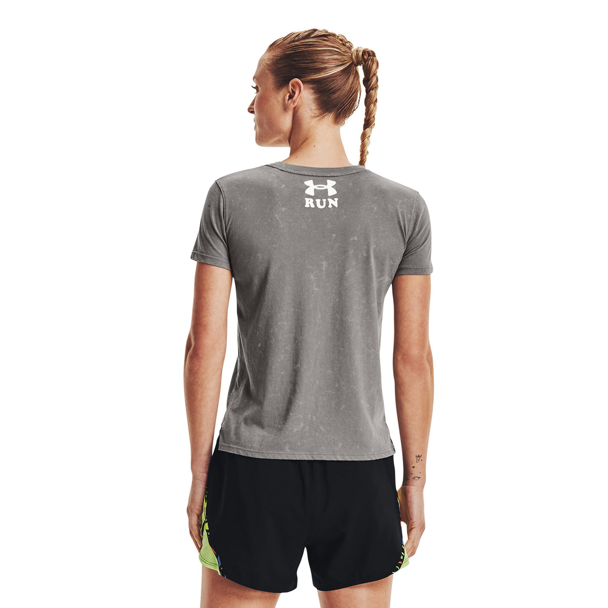 Polera UA Keep Run Weird Graphic para mujer