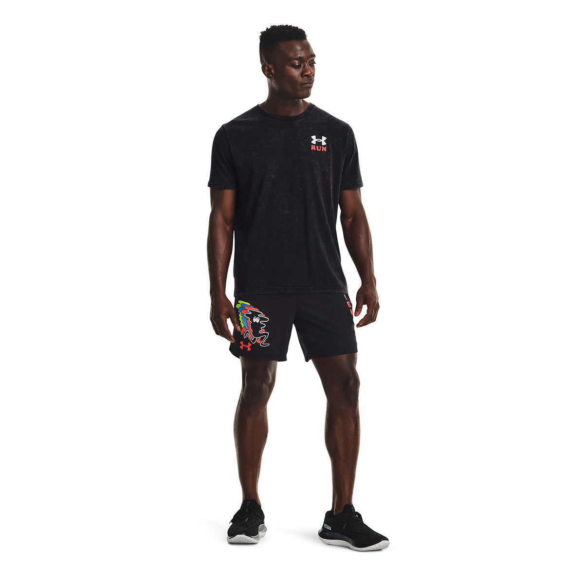 Polera UA Keep Run Weird KOR para hombre