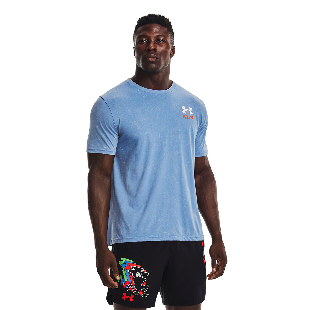 Polera UA Keep Run Weird KOR para hombre