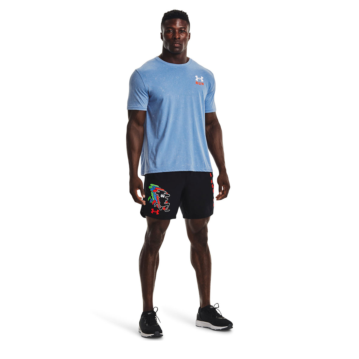 Polera UA Keep Run Weird KOR para hombre