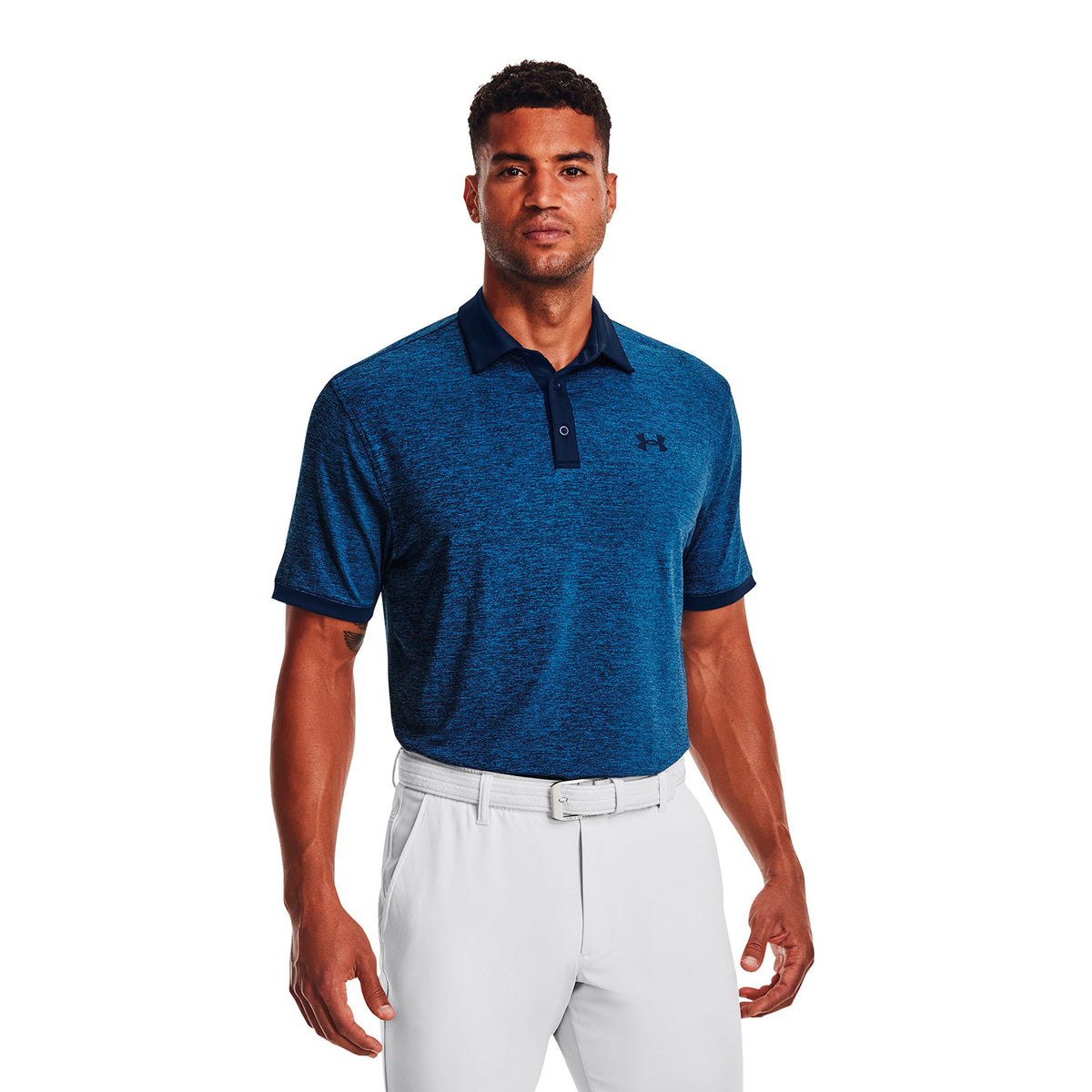 Polera polo UA Playoff 2.0 Heather para hombre