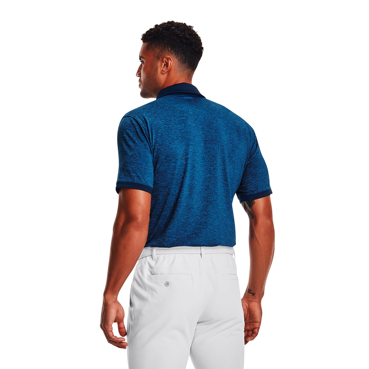 Polera polo UA Playoff 2.0 Heather para hombre