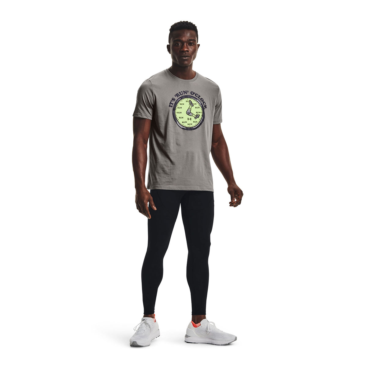 Polera UA Keep Run Weird Graphic para mujer