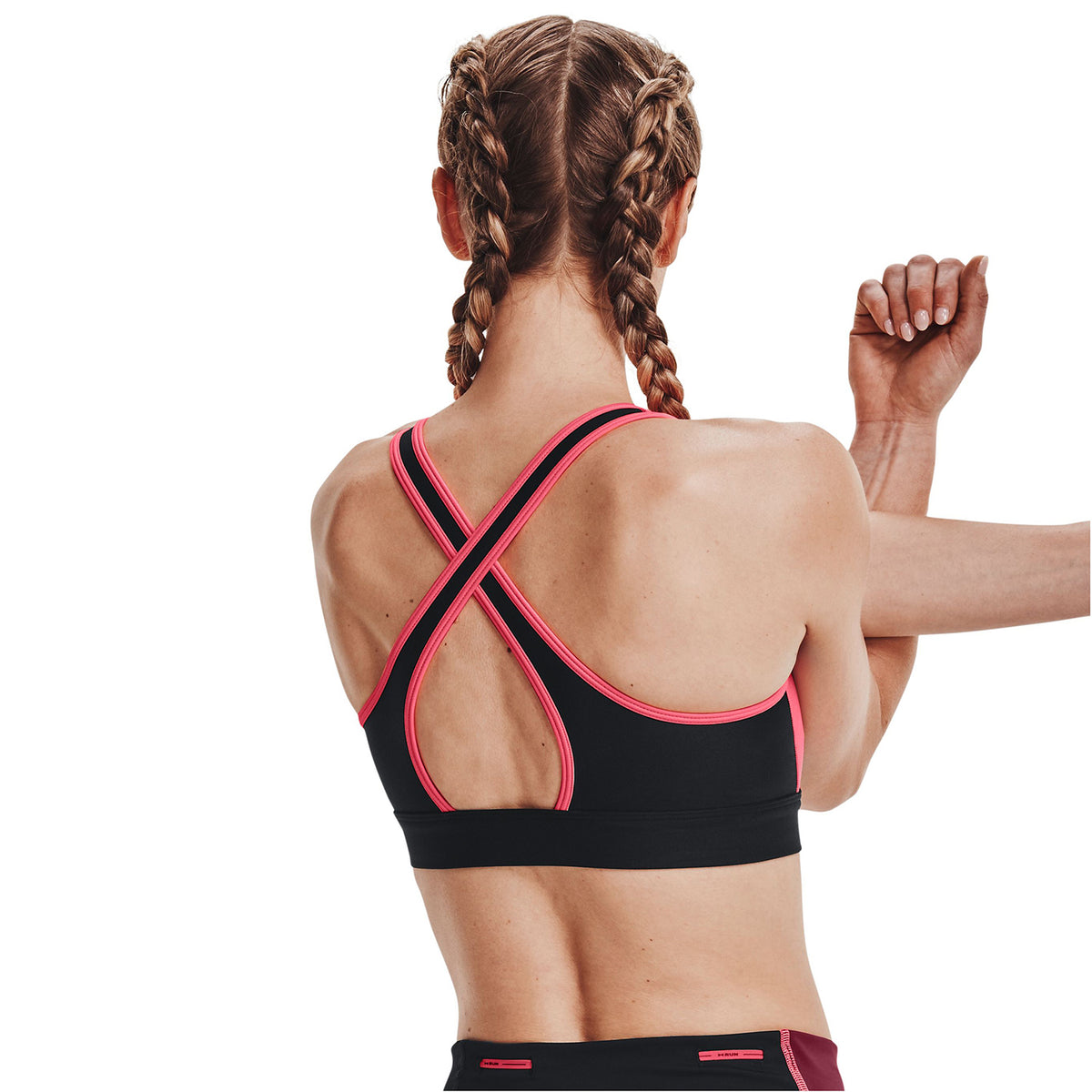 Sostén Armour® Mid Crossback Run Sports para mujer