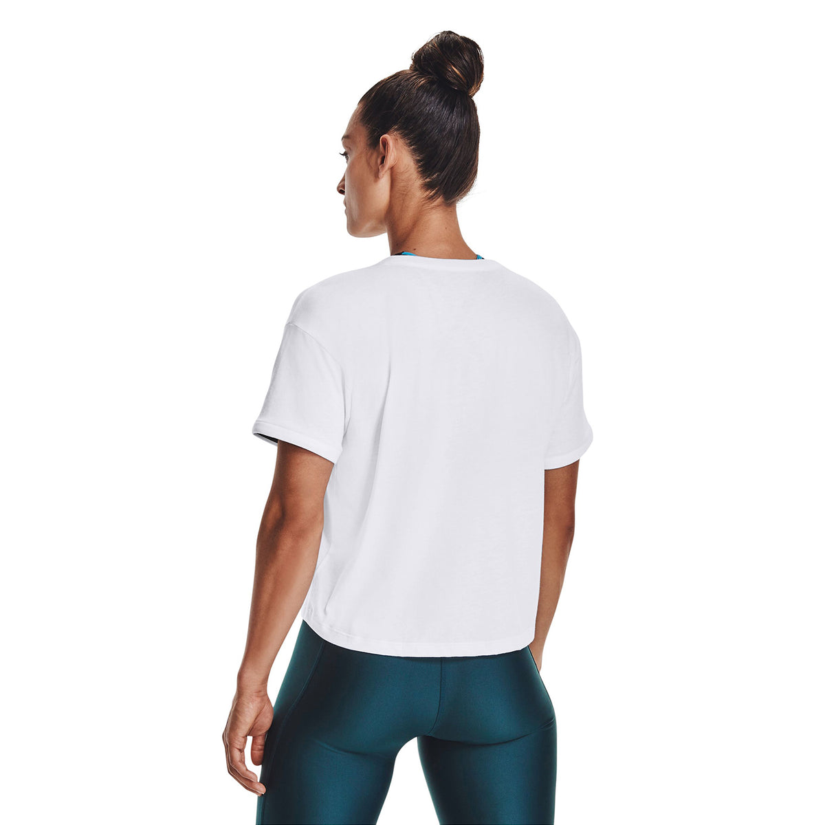 Polera UA Glow Graphic para mujer