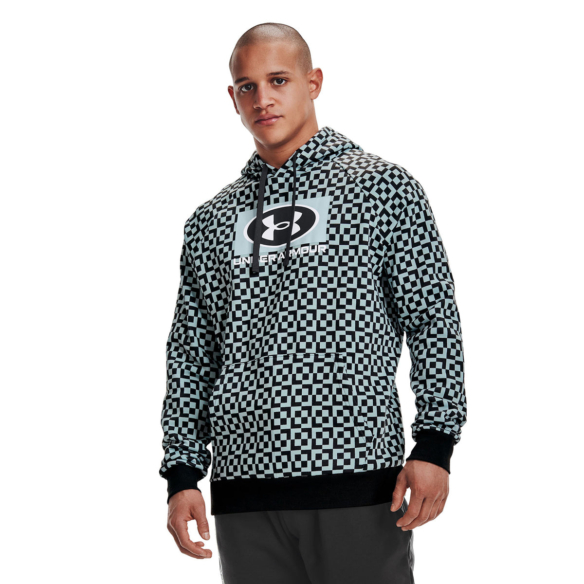 Polerón UA Rival Fleece HPS Print para hombre