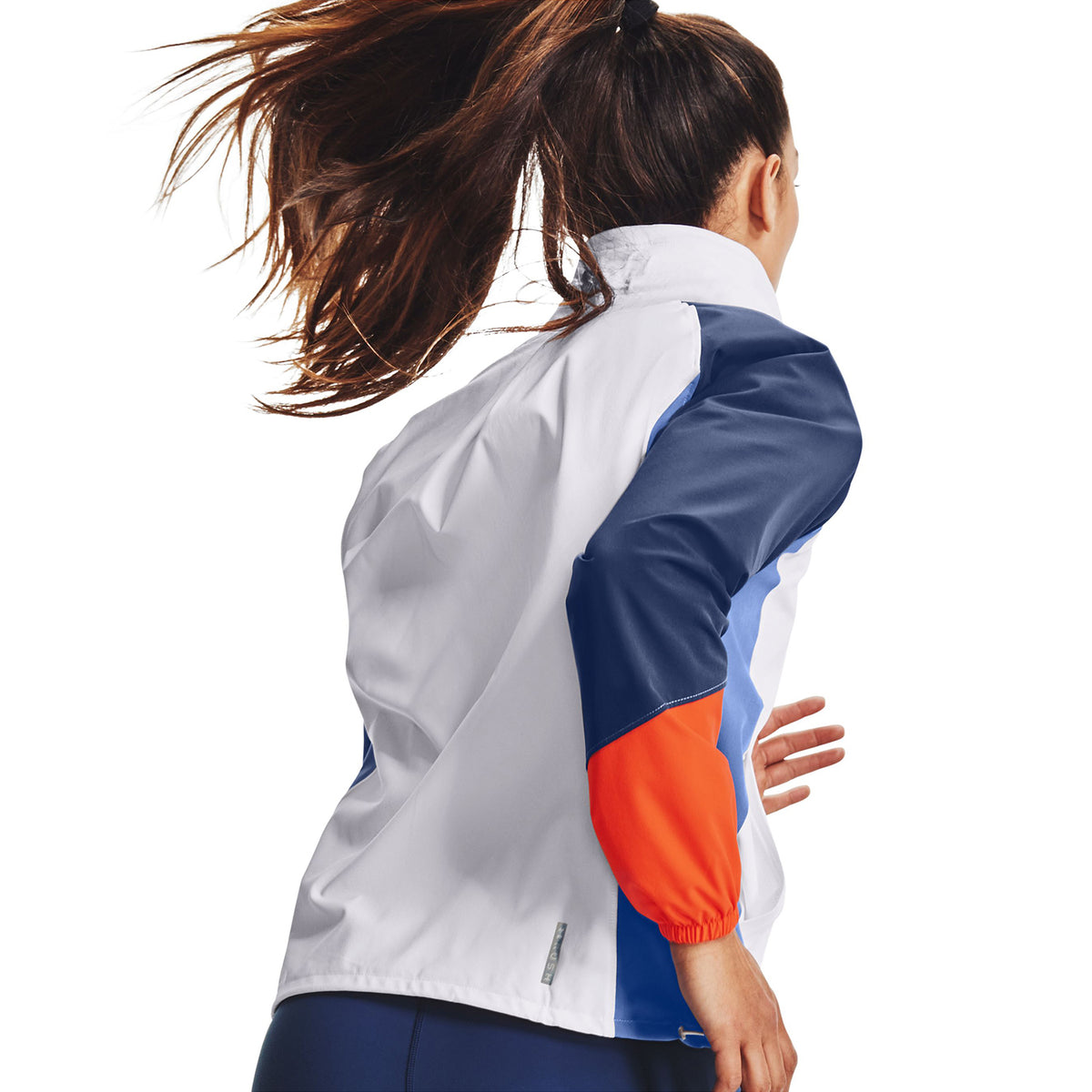 Polerón UA RUSH™ Woven Colorblock Full-Zip