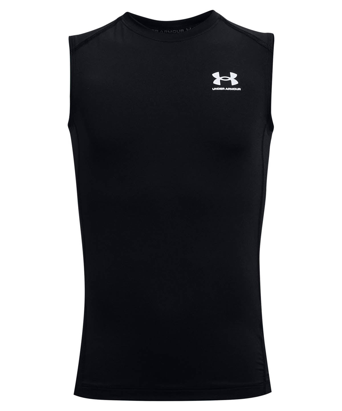 Primera capa superior para niño HeatGear negro Under Armour