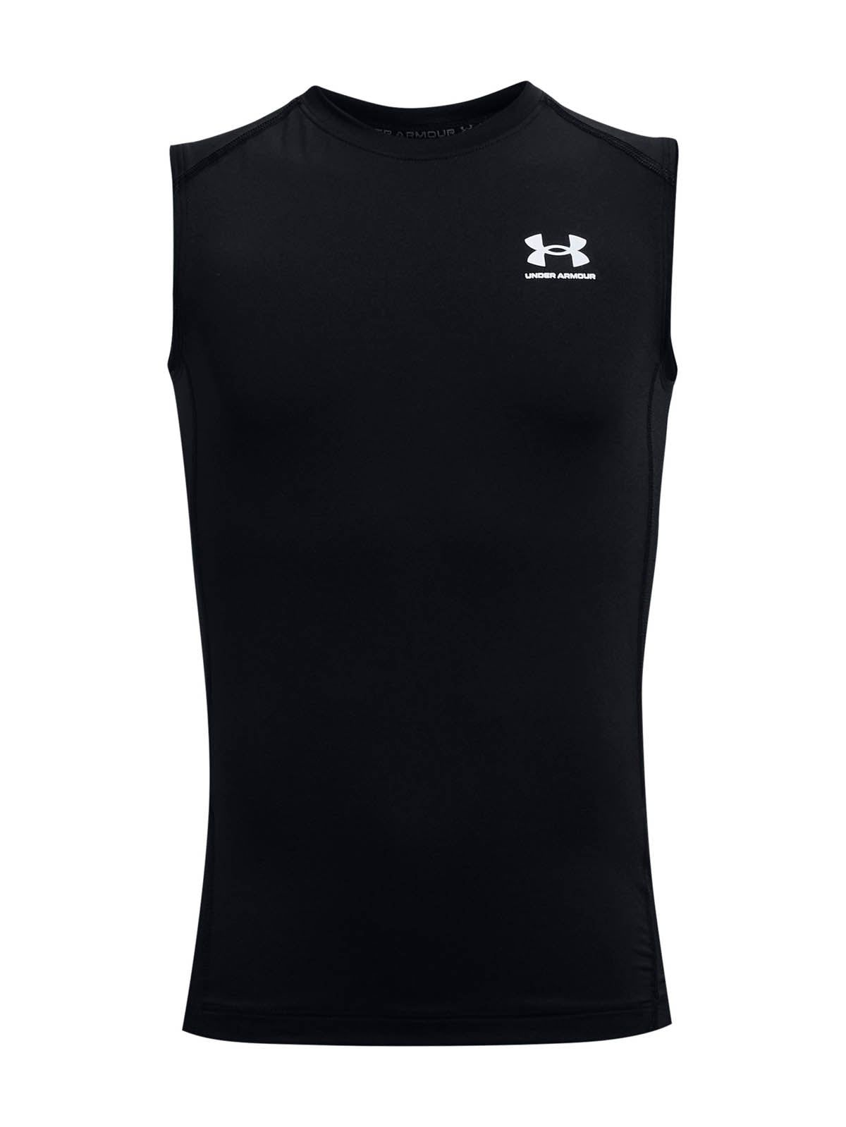 Primera capa superior para niño HeatGear negro Under Armour