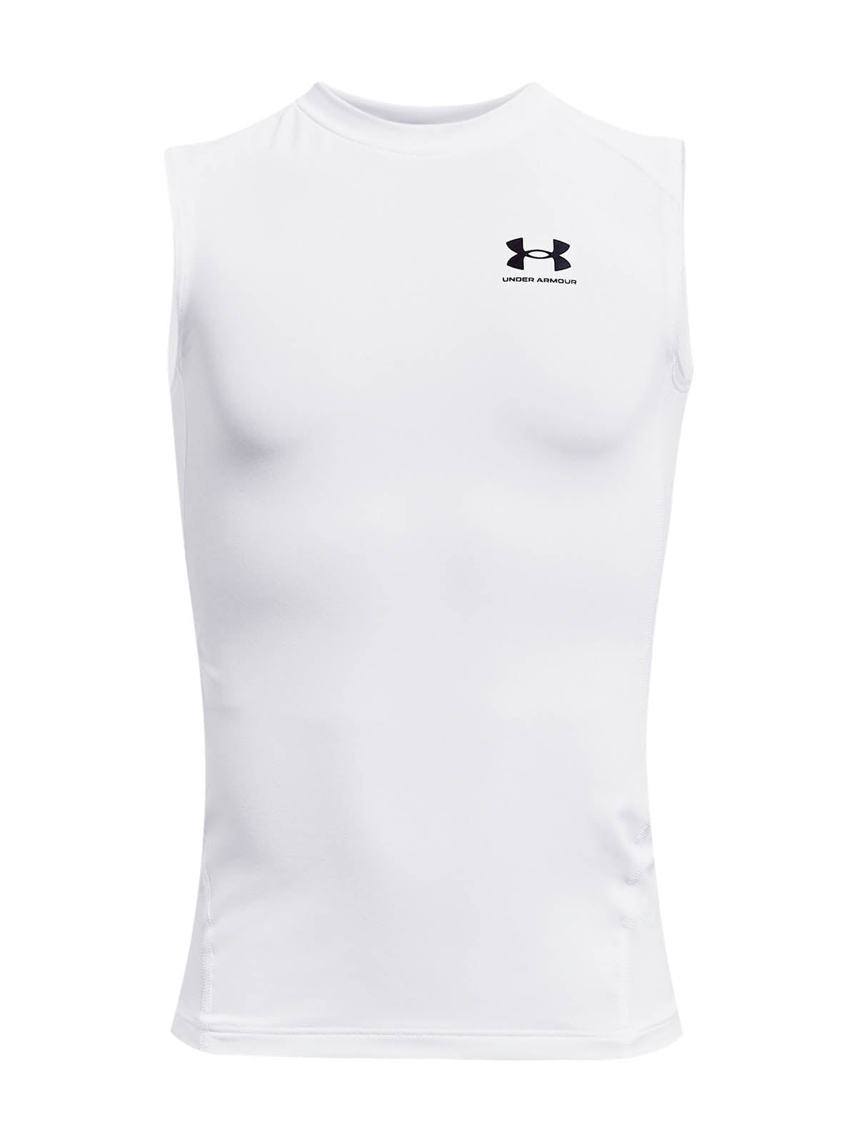 Primera capa superior para niño HeatGear blanco Under Armour