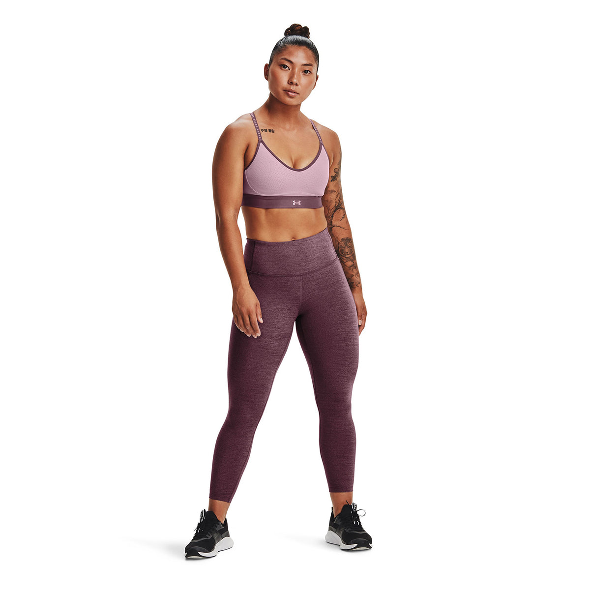 Leggings UA Meridian Heather Ankle para mujer