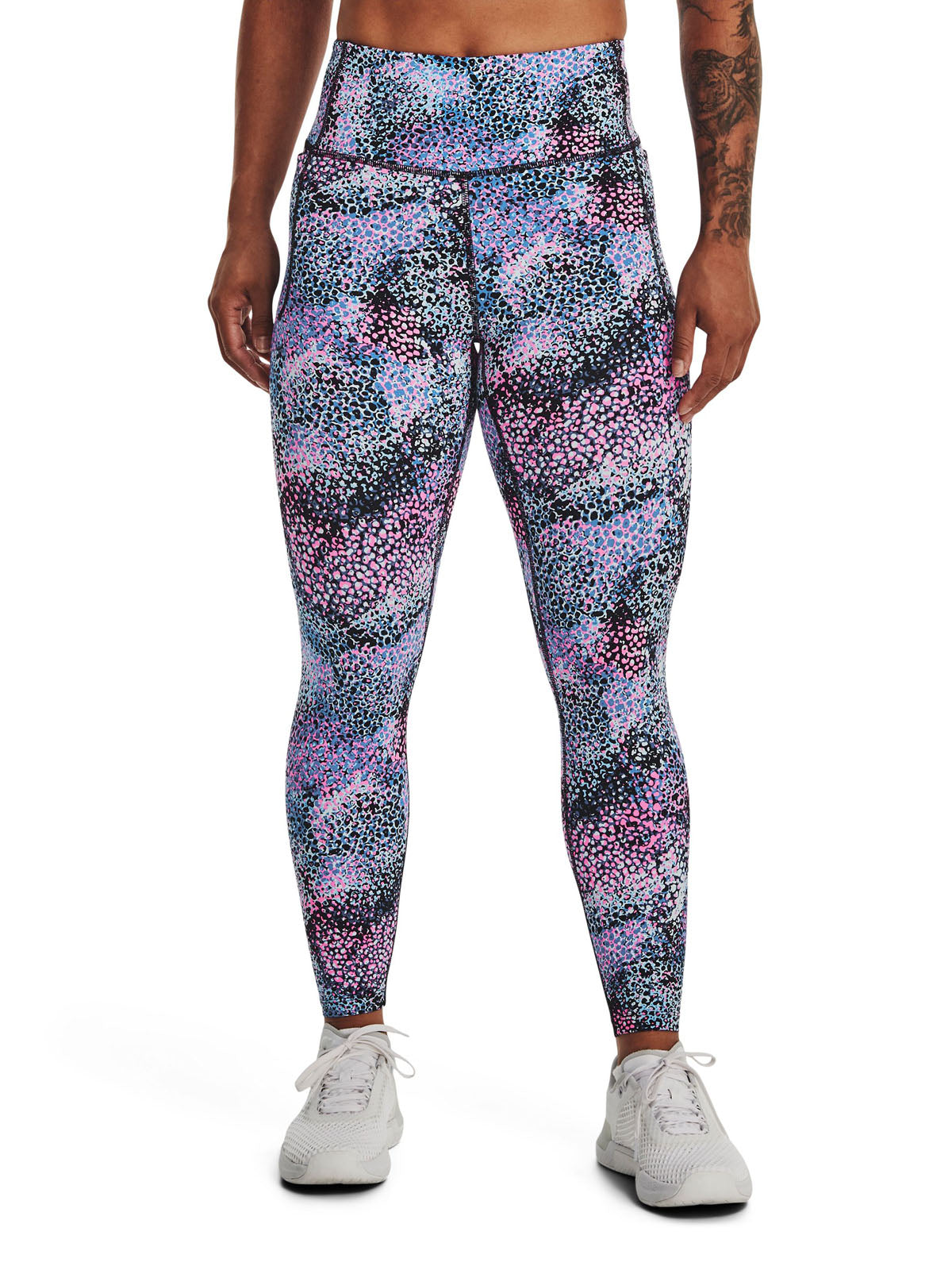 Calzas UA Meridian Print Ankle para mujer