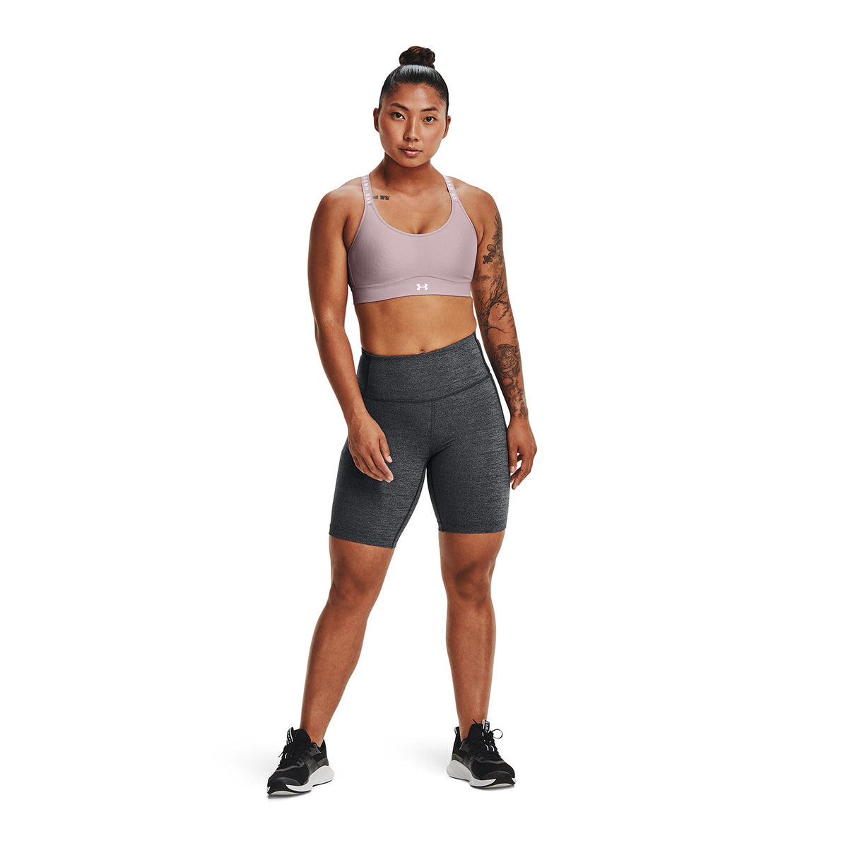 Bike Shorts UA Meridian Heathered para mujer