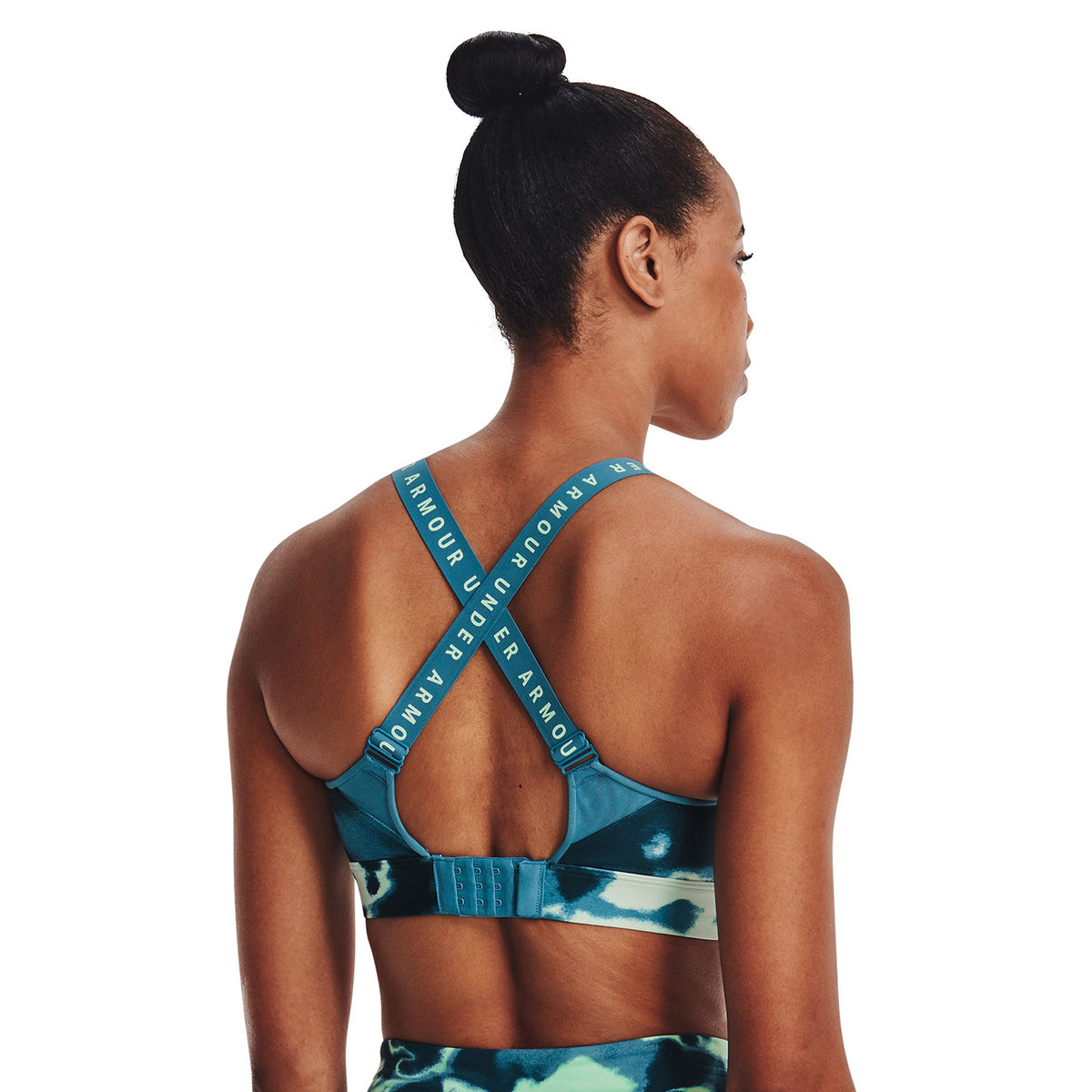 Sostén deportivo UA Infinity High Printed para mujer