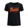 Polera manga corta UA RUSH™ Energy Graphic para mujer