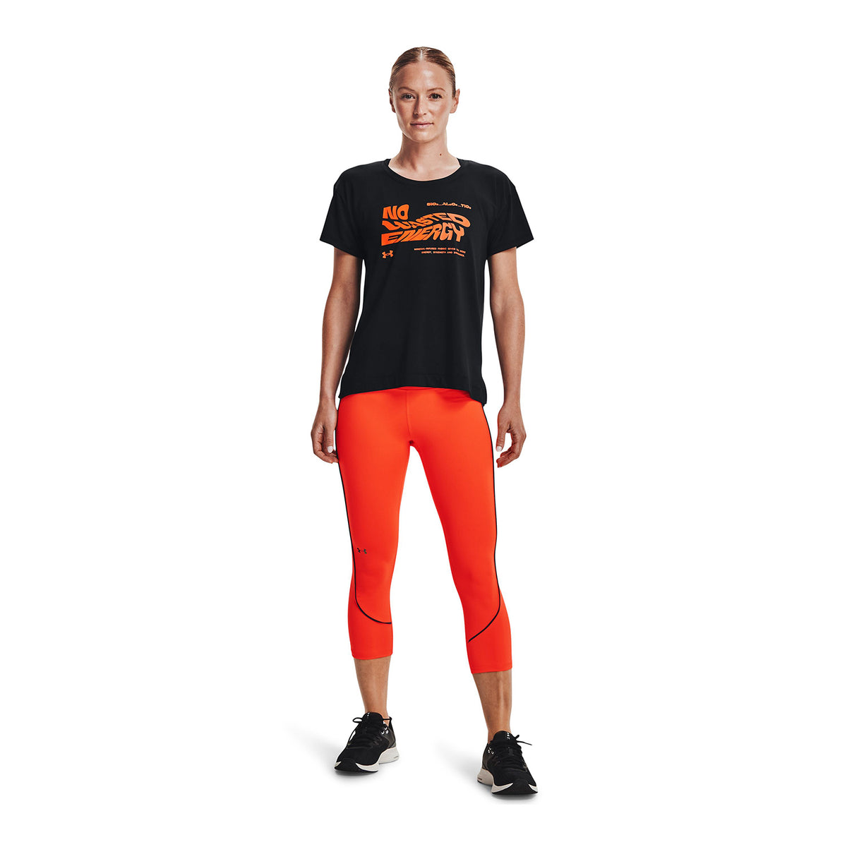 Polera manga corta UA RUSH™ Energy Graphic para mujer