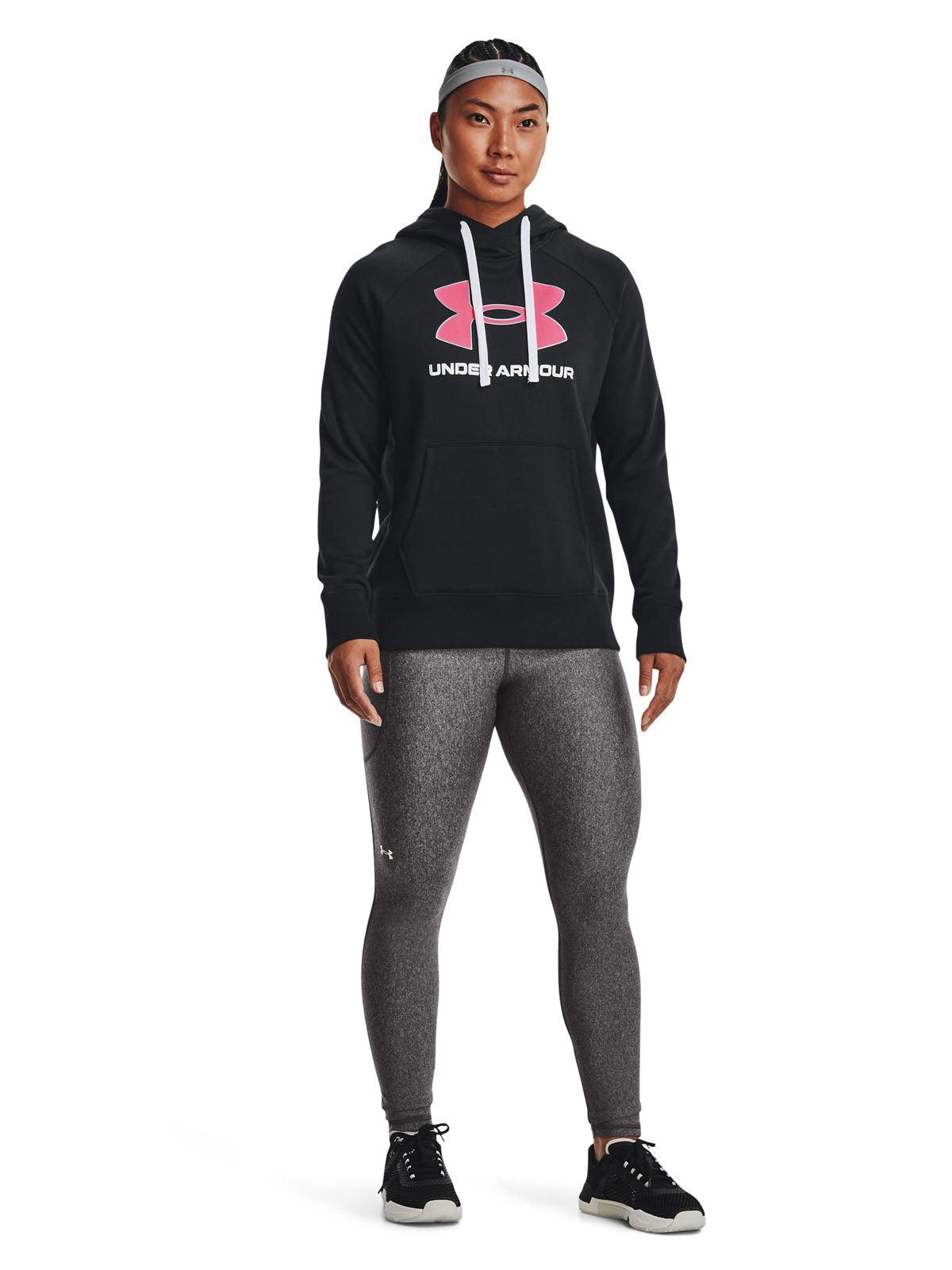 Polerón UA Rival Fleece Big Logo Foil para mujer
