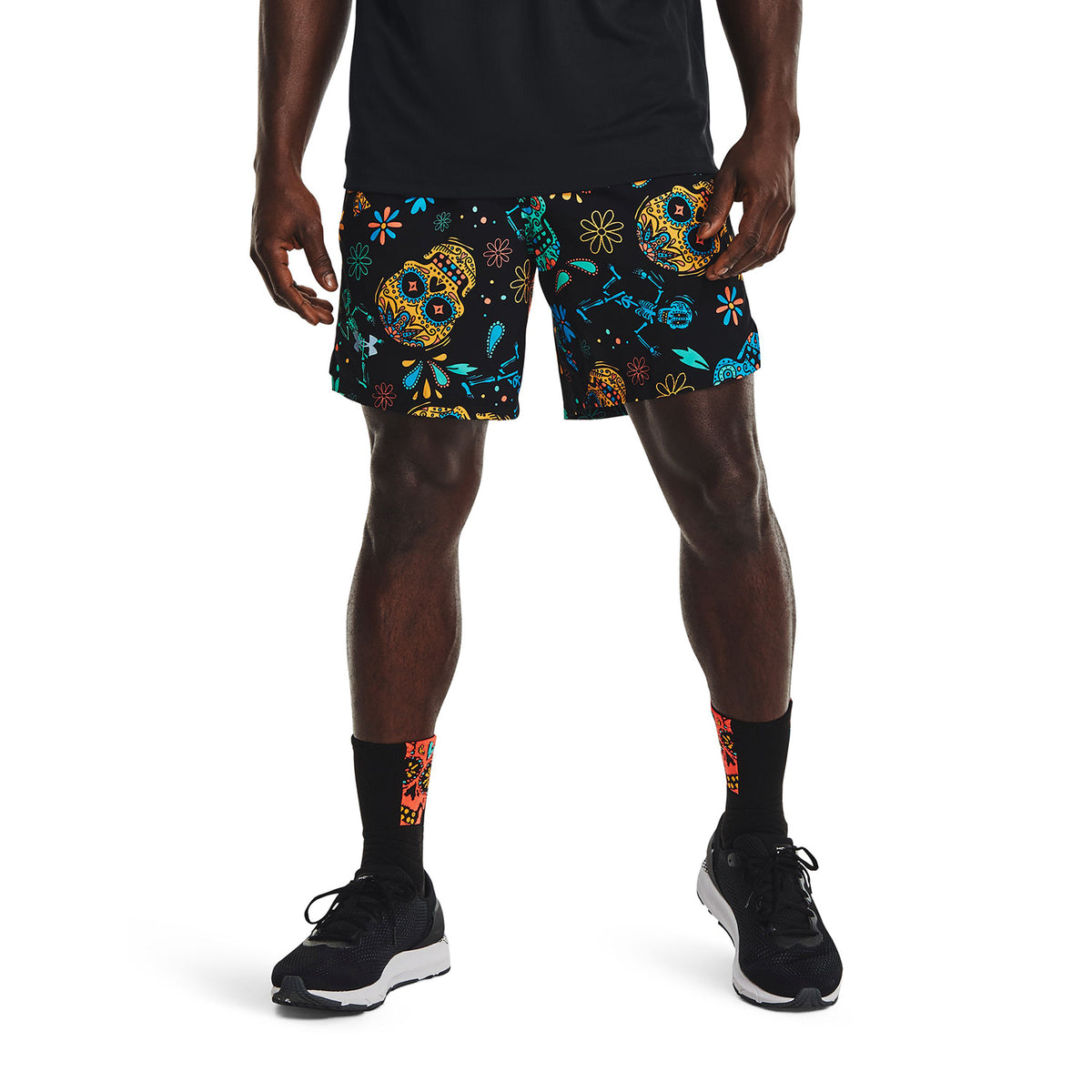 Shorts UA Launch SW 18 cm Day Of The Dead para hombre