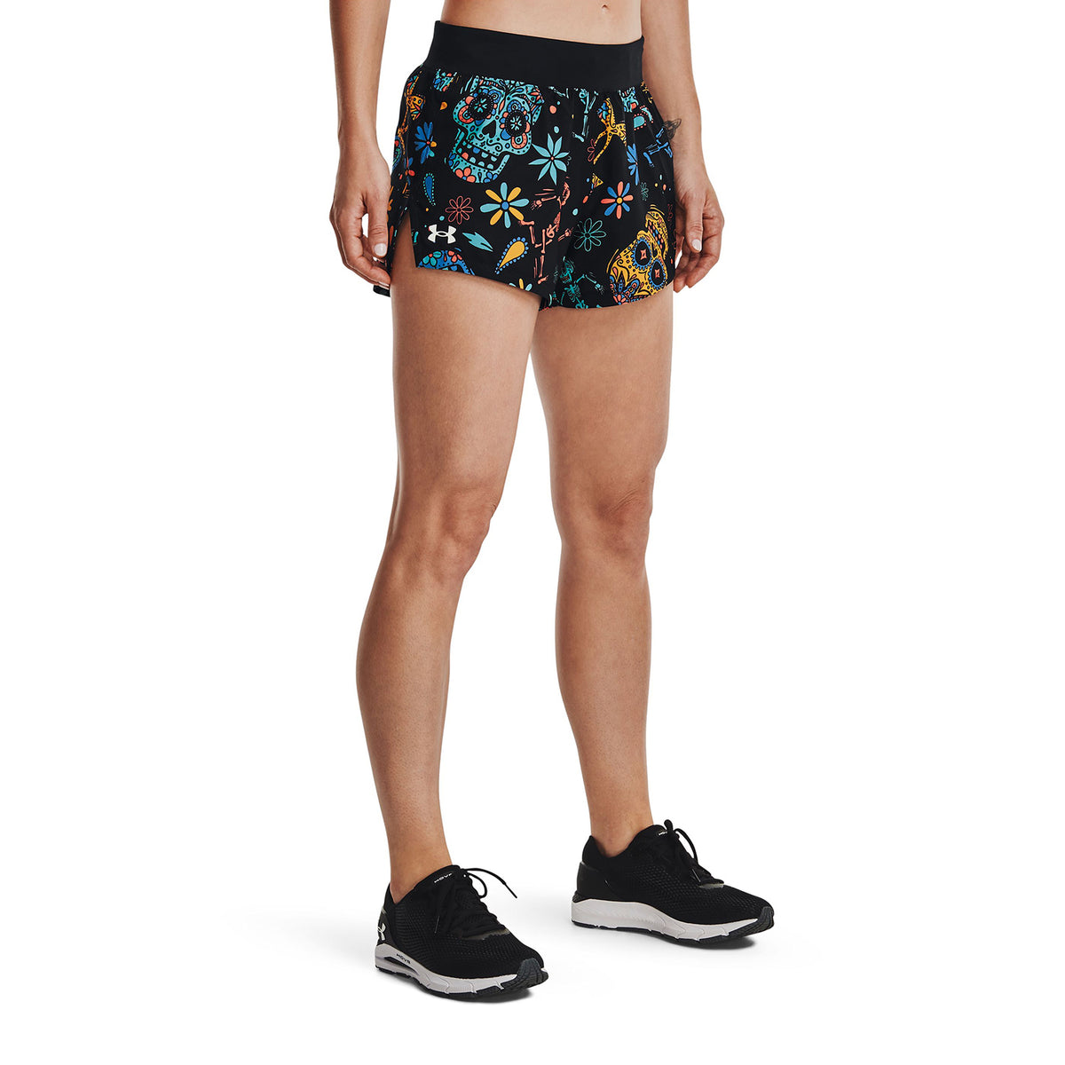 Shorts UA Launch SW 8 cm Day Of The Dead para mujer