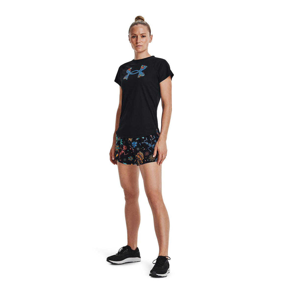 Shorts UA Launch SW 8 cm Day Of The Dead para mujer
