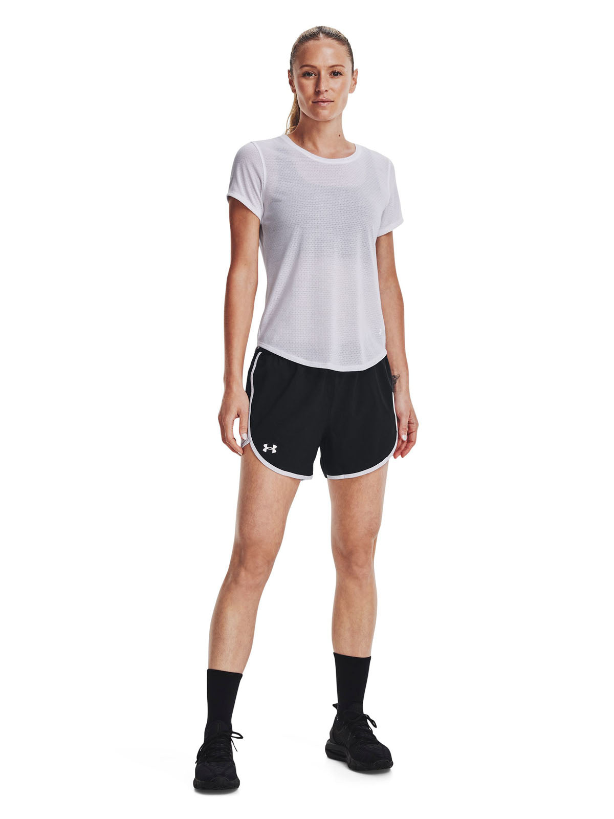 Shorts UA Fly-By Elite 5'' para mujer