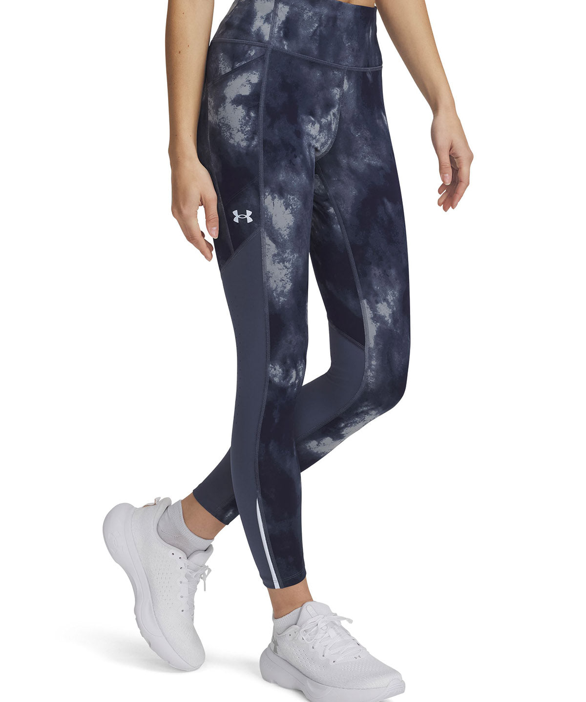 Calzas Under Armour launch gris para mujer