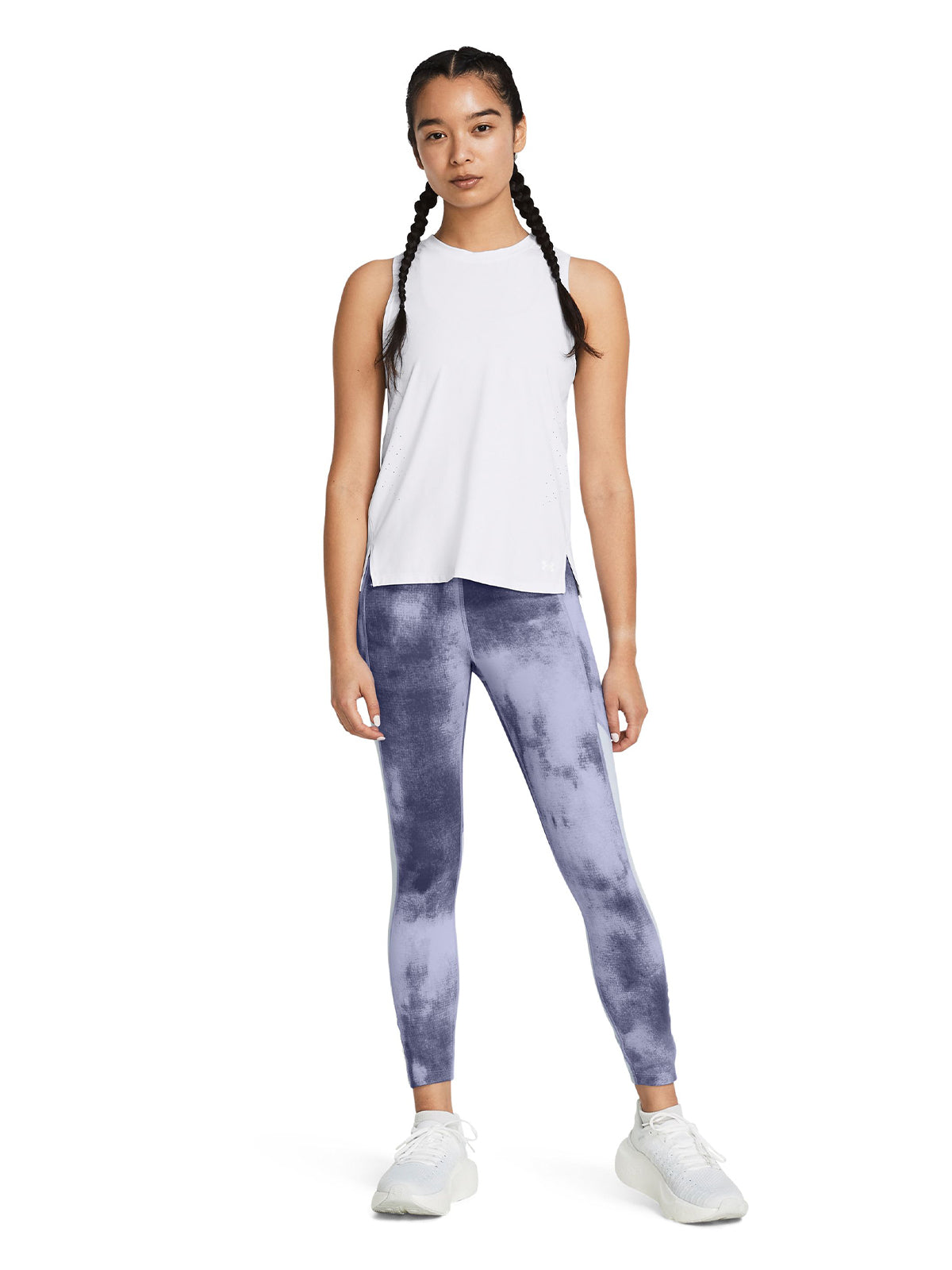 Calzas estampadas UA Fly Fast 3.0 para mujer