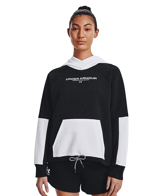 Polerón UA Rival + Fleece para mujer