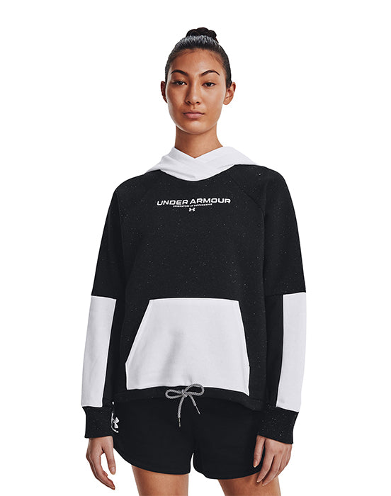 Polerón UA Rival + Fleece para mujer