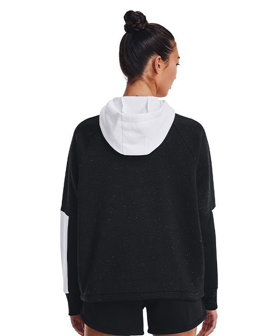 Polerón UA Rival + Fleece para mujer