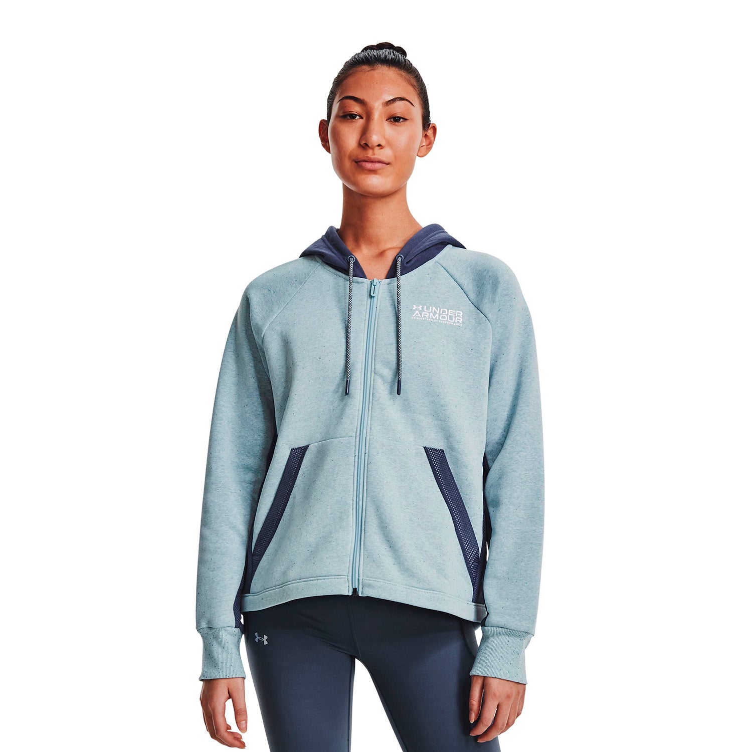 Polerón UA Rival Full-Zip para mujer