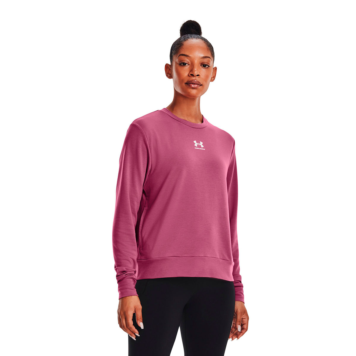 Polerón UA Rival Terry Crew para mujer