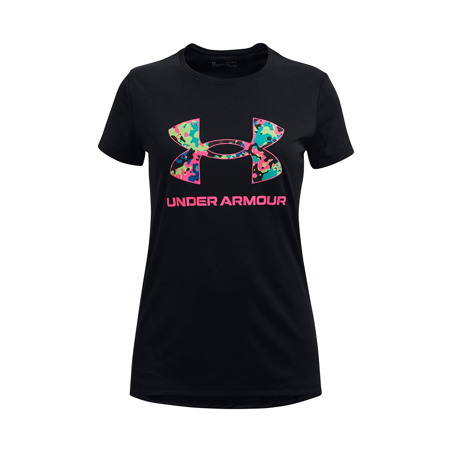 Polera UA Tech™ Solid Print Big Logo para niña