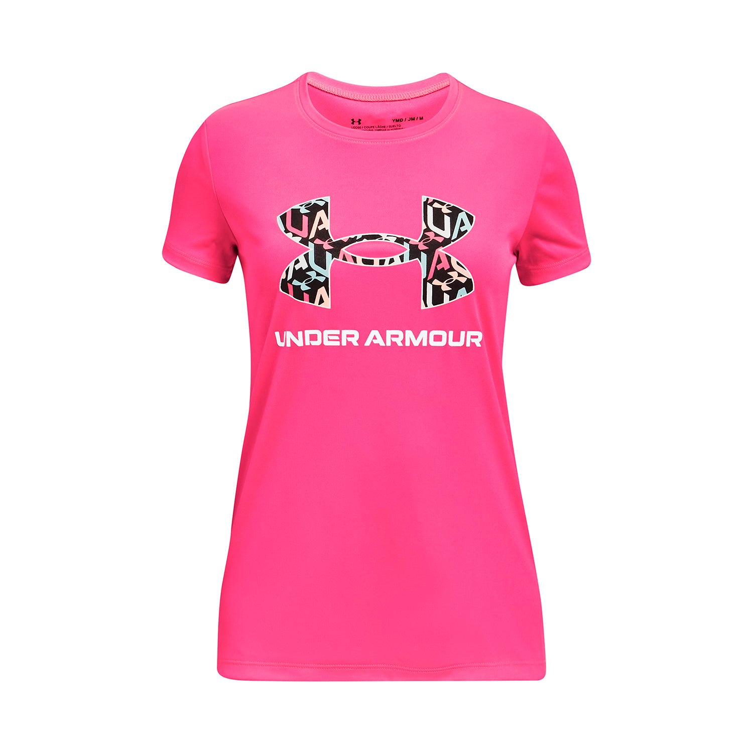 Polera UA Tech™ Solid Print Big Logo para niña