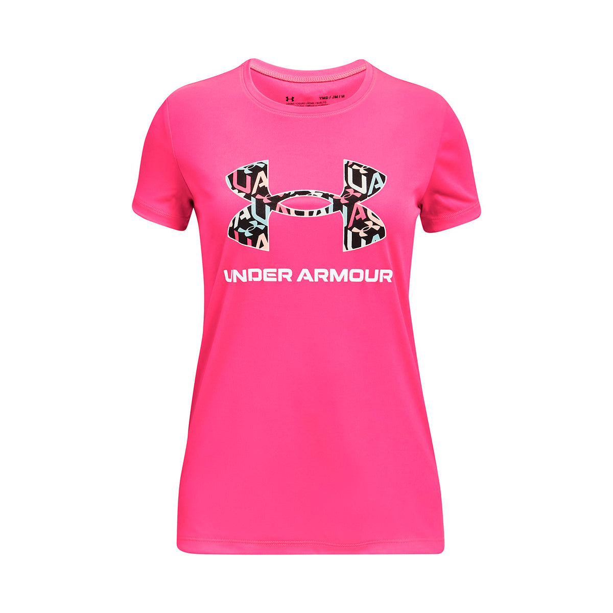 Polera UA Tech™ Solid Print Big Logo para niña