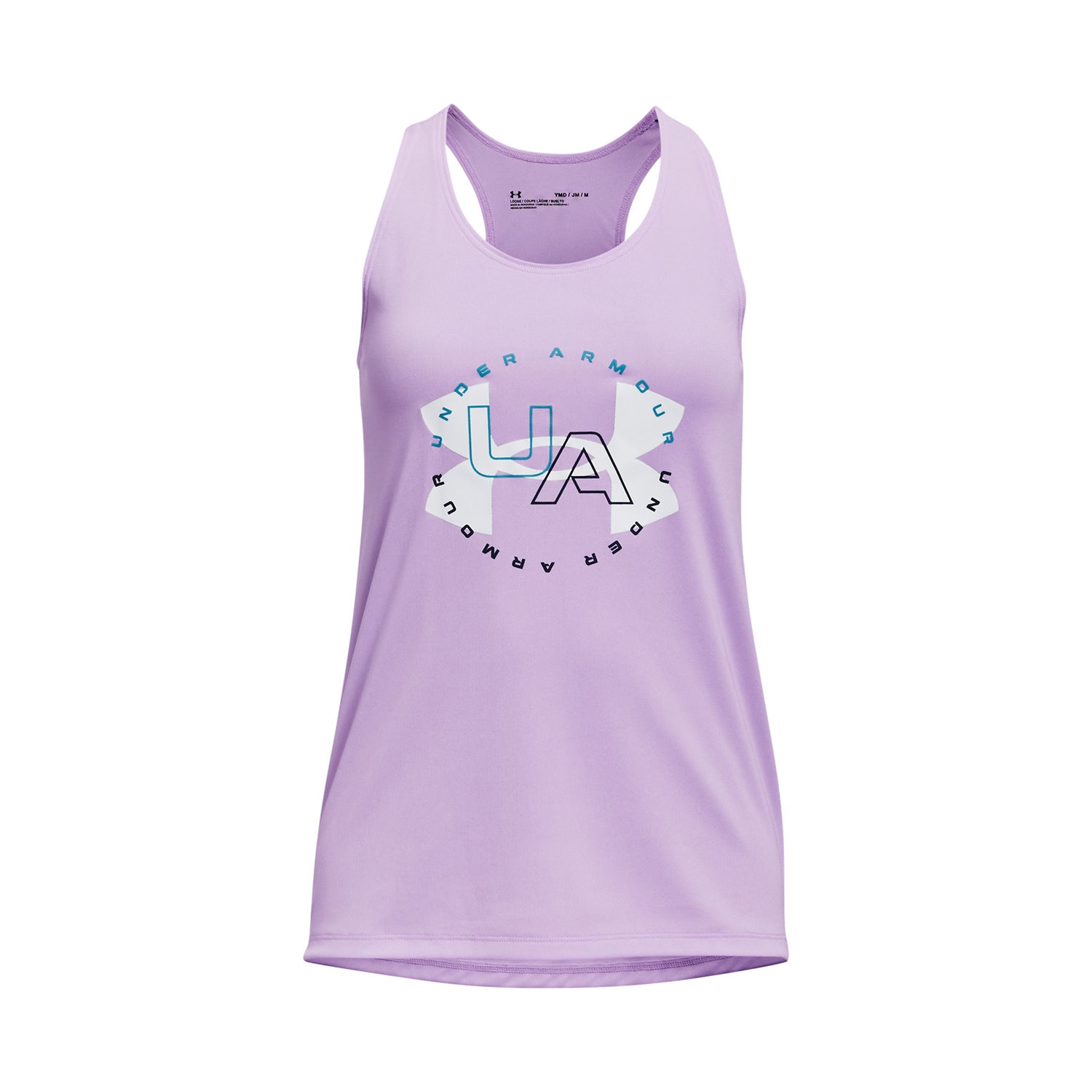 Polera sin mangas UA Tech™ Big Logo para niña