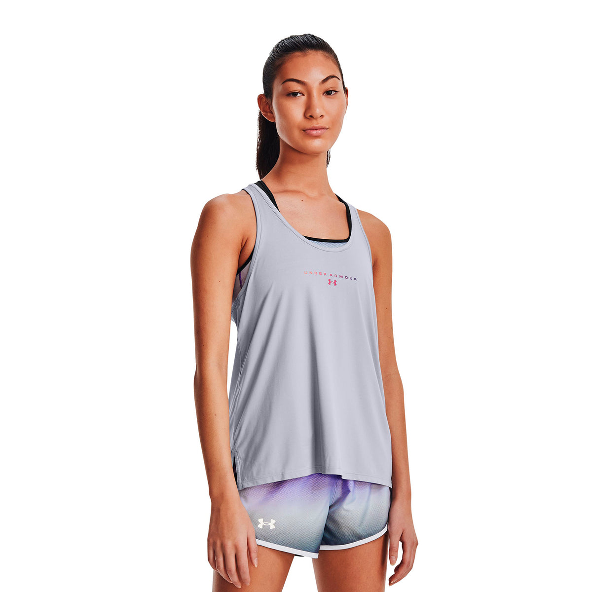 Polera sin mangas UA Knockout International Women's Day para mujer