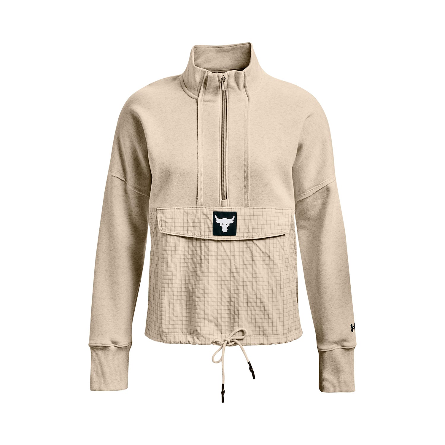 Polerón Project Rock Rival Fleece ½ Zip para mujer