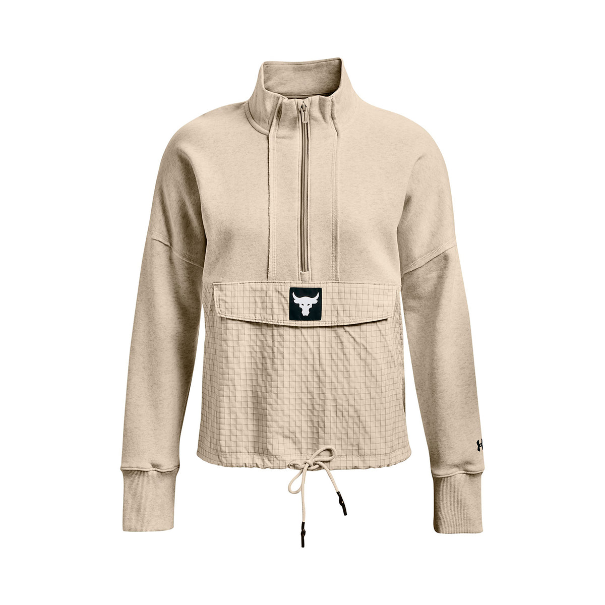 Polerón Project Rock Rival Fleece ½ Zip para mujer