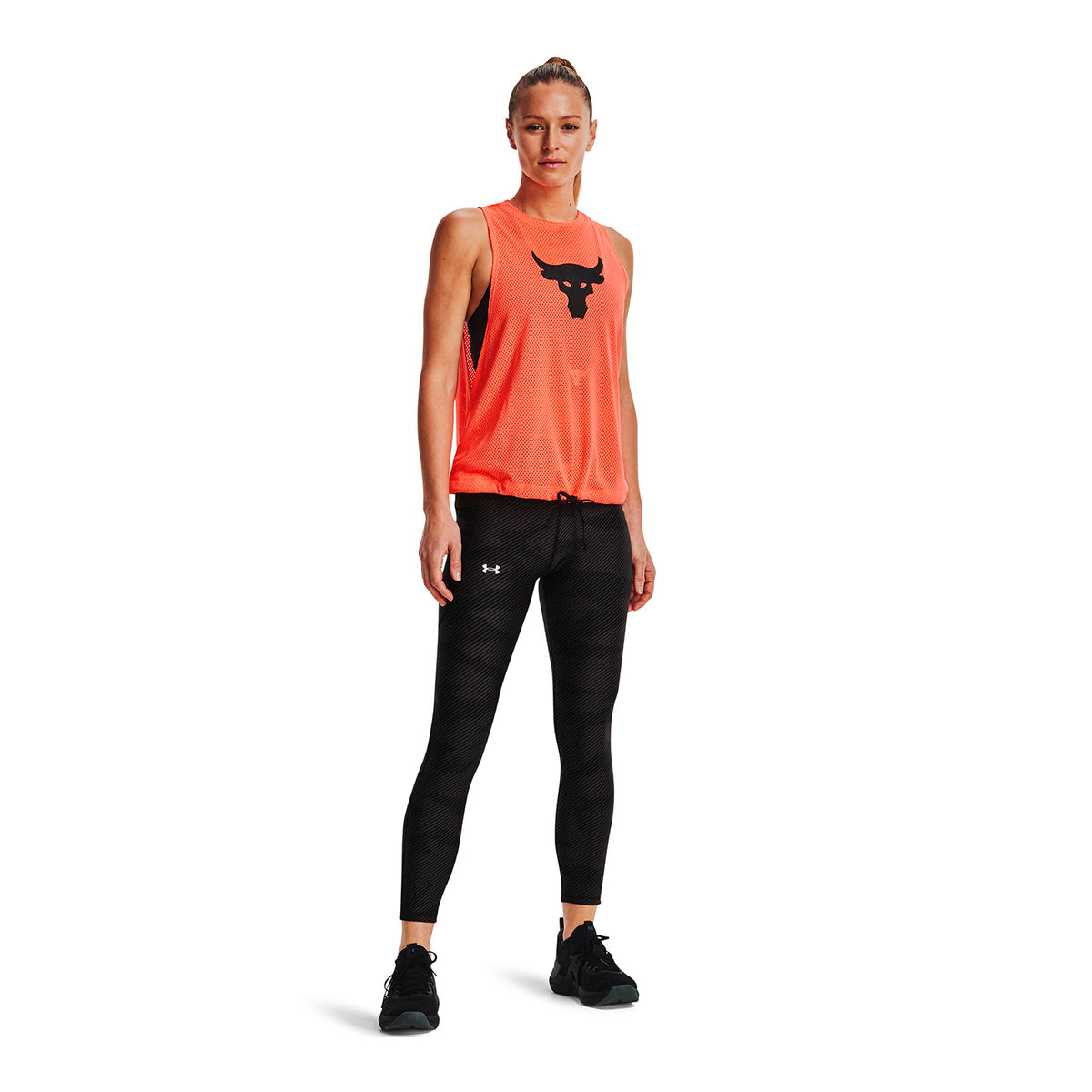 Polera sin mangas Project Rock Mesh para mujer