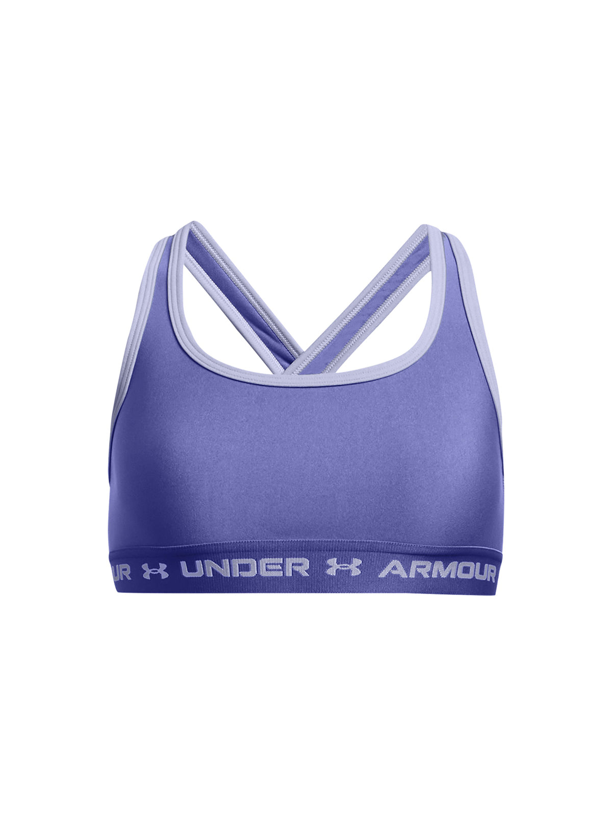 Sostén deportivo UA Crossback Printed para niña