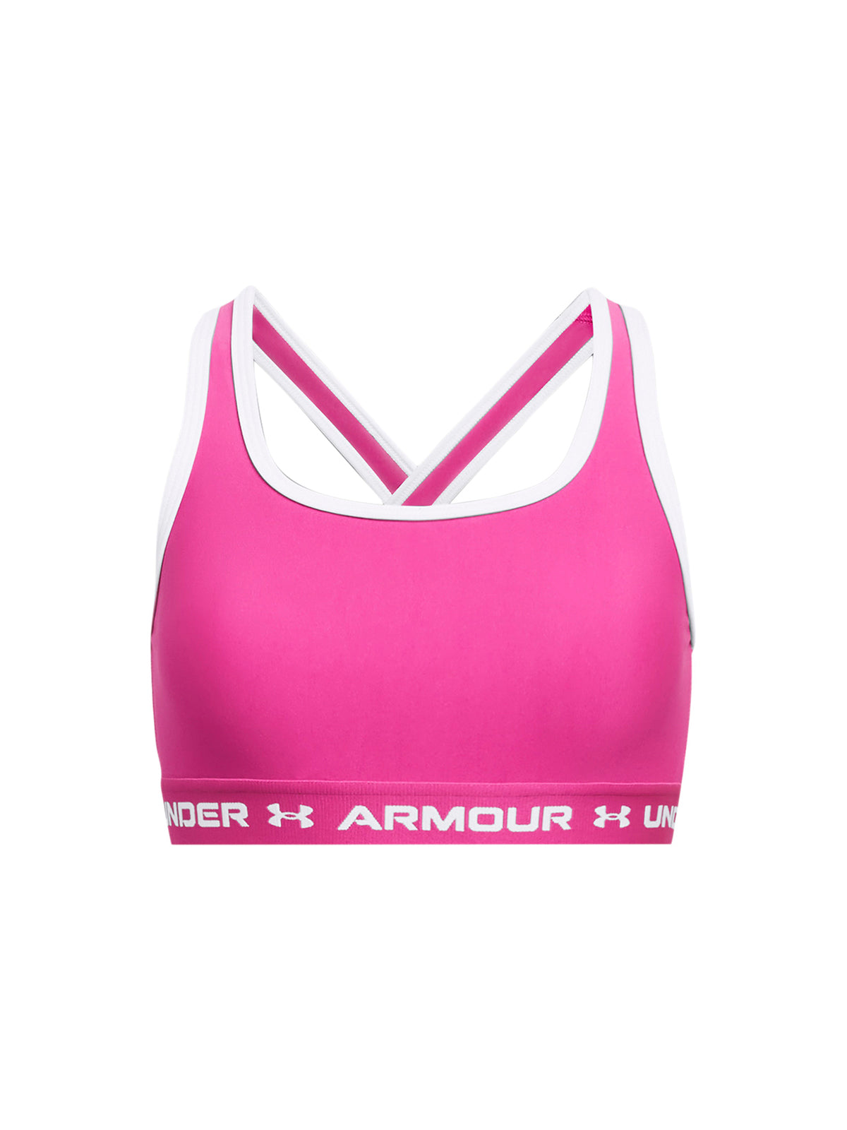 Sostén deportivo UA Crossback Printed para niña