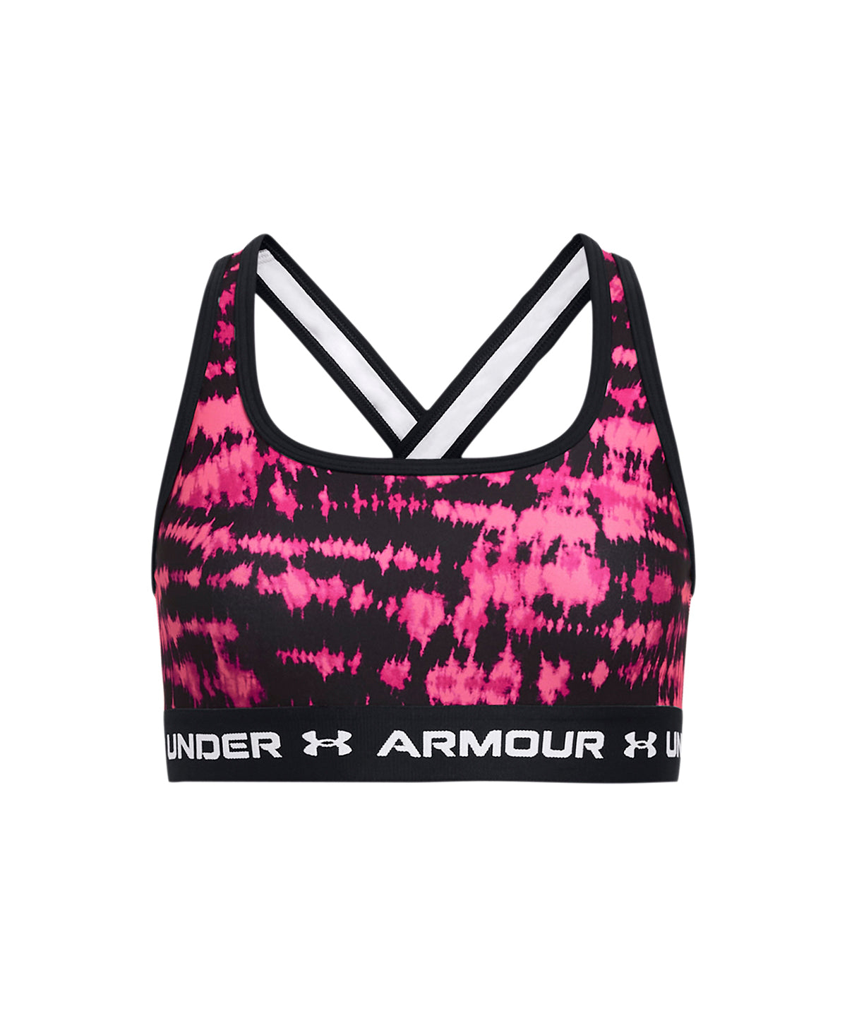 Sostén deportivo UA Crossback Printed para niña