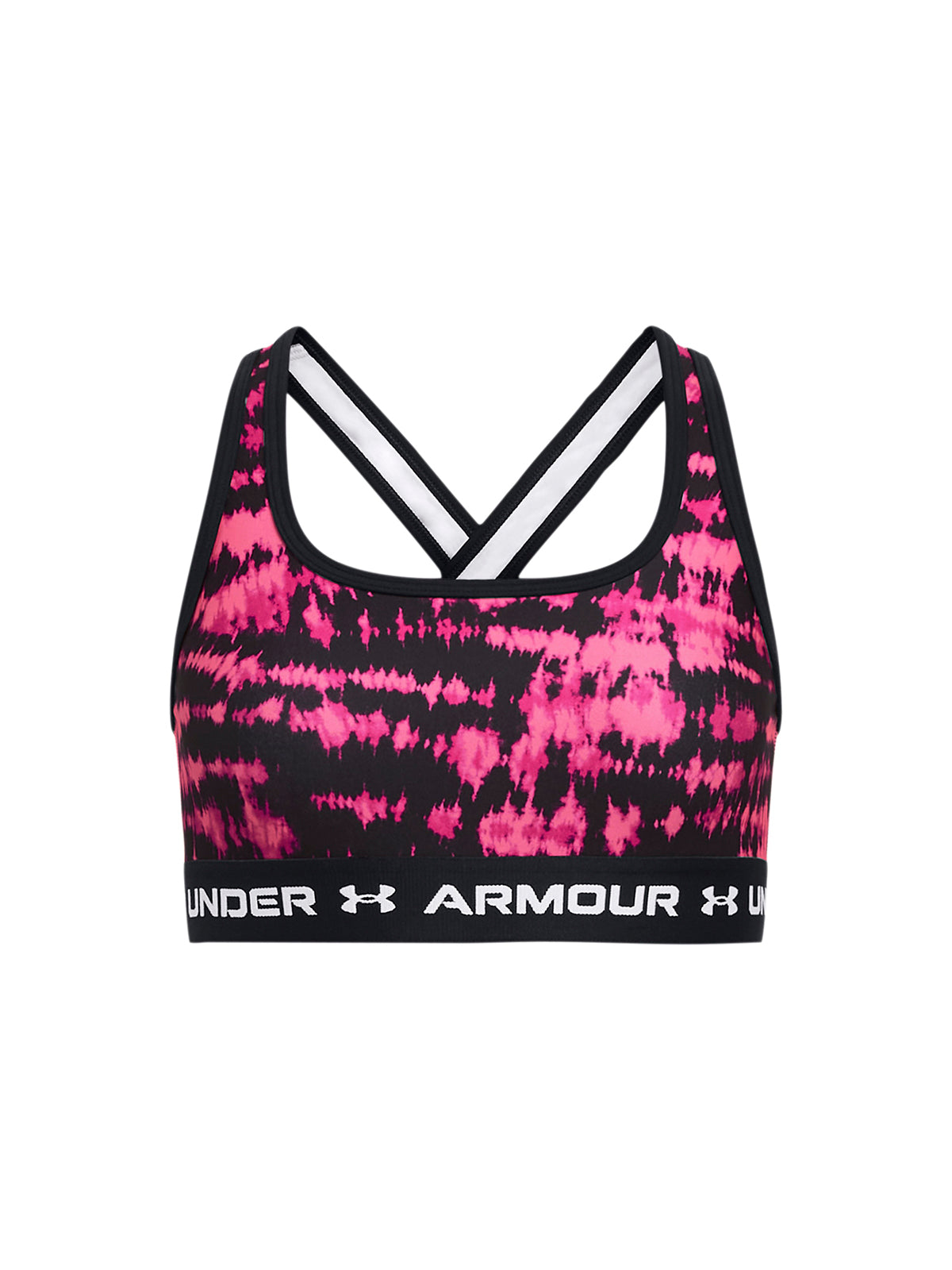 Sostén deportivo UA Crossback Printed para niña
