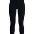 Calzas Under Armour motion crop negro para niñas